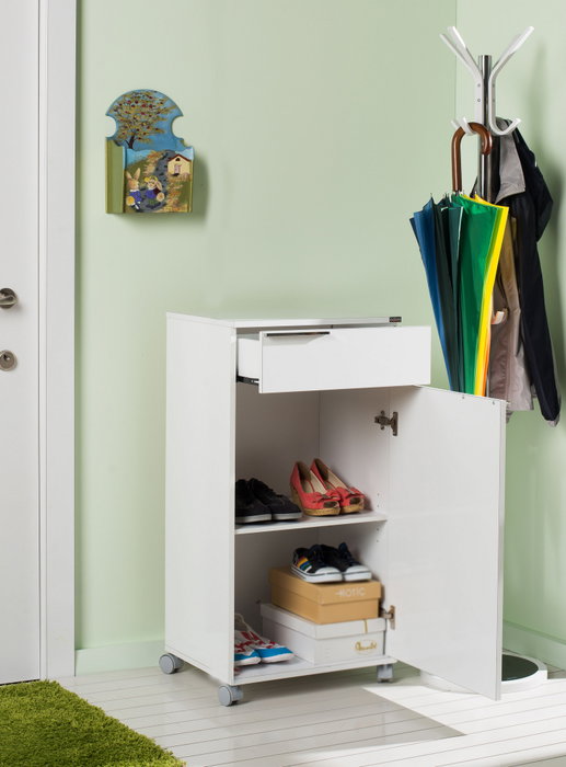 Hanah Home Armario multiusos Adr-411-Pp-1 Blanco